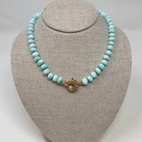 The Woods Short Blue Opal Necklace (trunk show)