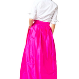 Ann Mashburn Pleated Wrap Skirt