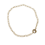 The Woods 17" Brass Circle Chain (trunk show)