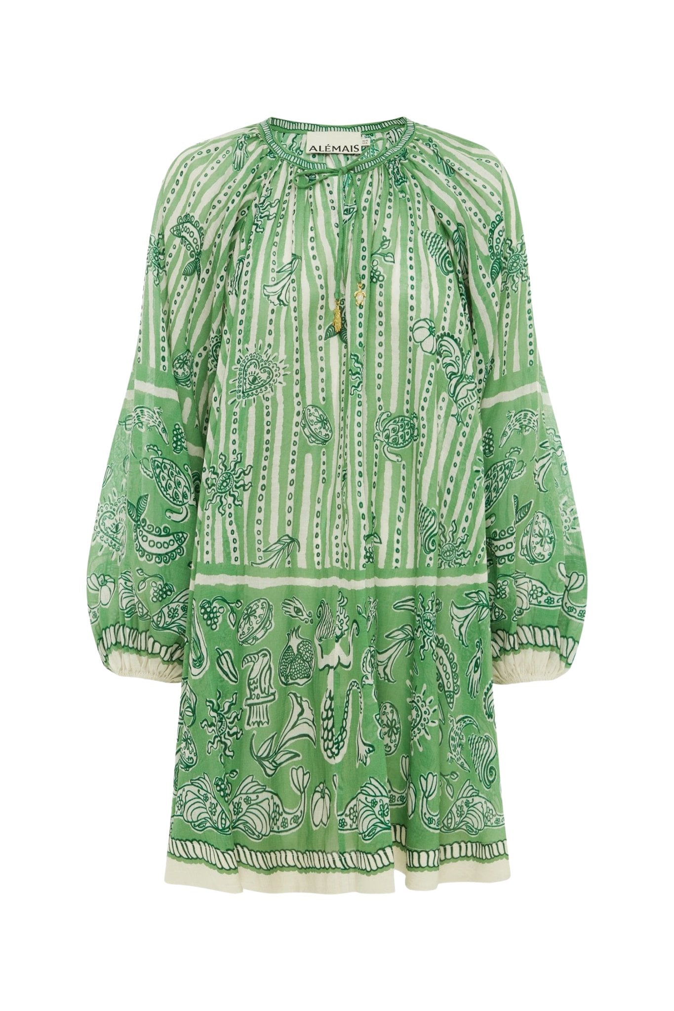 Alemais Lula Mini Dress – Vermillion