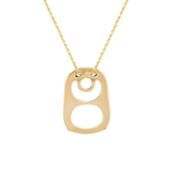 Established Kiss Tab Necklace