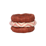 Johanna Ortiz Wine / Old Pink Nomad Queen Bangles