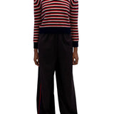 Rosie Assoulin Striped V-Neck Sweater