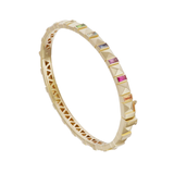 Harwell Godfrey Pyramid Baguette Stud Bangle