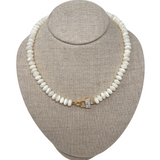 The Woods Short Mother of Pearl Necklace (trunk show)