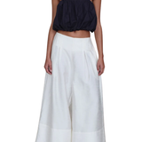 Chan Luu Dupioni Ulta Wide Leg Trousers