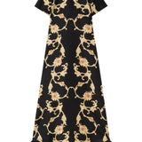 La DoubleJ Swing Dress with Feathers