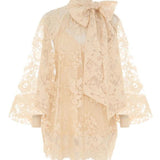 Zimmermann Illustration Lace Blouse