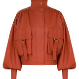 Zimmermann Illustration Biker Jacket