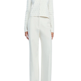 Lela Rose Pucker Dot Knit Cardigan