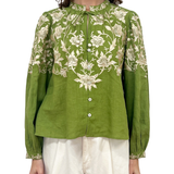 Sea Alina Lace Long Sleeve Shirt