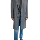 Tibi Menswear Tech Twill Tailored Men's Coat