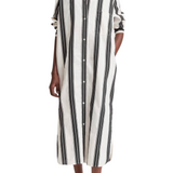 Toteme Jacquard Striped Tunic Dress