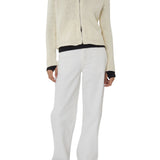 Still Here Bear Zip Up in Cream