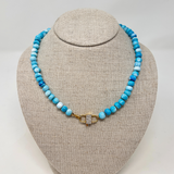 The Woods Blue Opal Necklace (trunk show)