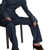 Scanlan Theodore Denim Selvedge Wide Leg Jean