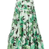 Erdem Midi Dress with Cape