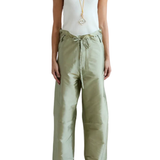 Chan Luu Techno Taffeta Barrel Pant