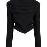 Khaite York Jacket w/ Cord Embroidery