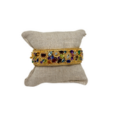 The Woods Mixed Sunstone cuff bracelet (trunk show)