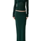 Sablyn Grace C Scallop Trim Bias Maxi Pull On Skirt