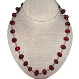 V11349 The Woods TS Carved Quartz Necklace