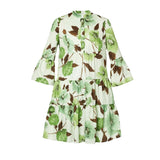 Erdem Tiered Hem Short Dress