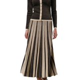 Zimmermann Illustration Metallic Skirt