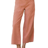 Frank & Eileen Limerick Crop Wide-leg Carpenter Pant