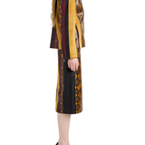 Proenza Schouler Sirine Skirt In Pieced Leather