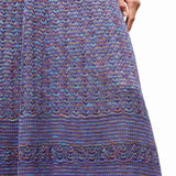 Molli Fluid Skirt with Marbleized Effect