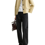 Toteme Bonded Leather Jacket