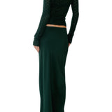 Sablyn Grace C Scallop Trim Bias Maxi Pull On Skirt