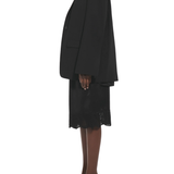 CO Elastic WB Lace Slip Skirt