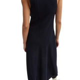 Tibi Boucle Knit Tank Tucked Dress