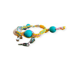 Joie DiGiovanni Trippin Turquoise Baroque Pearl Silk Bracelet