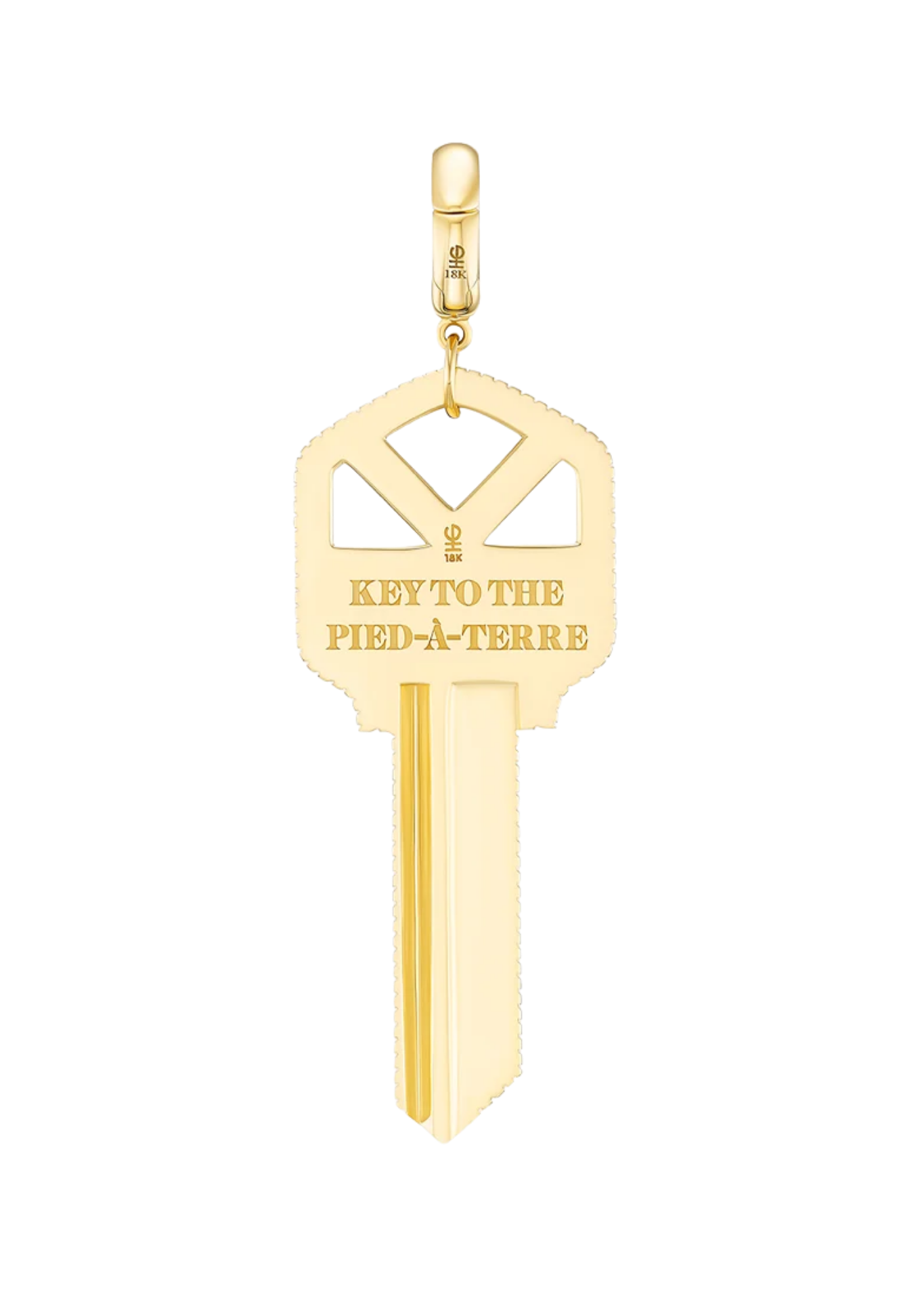 Harwell Godfrey Major Key to the Pied-a-Terre Charm Pendant