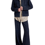 La Ligne Suede Cropped Val Jacket