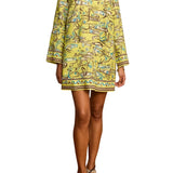 Alemais Fish Sticks Long Sleeve Mini Dress