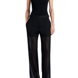 Proenza Schouler Eran Pant In Sheer Wool