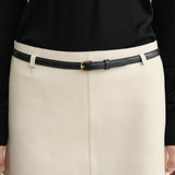 Toteme Thin Leather Trouser Belt