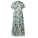 Erdem Short Sleeve Midi Shirt Dress