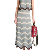La DoubleJ Chevron Skirt