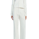 Lela Rose Pucker Dot Knit Cardigan