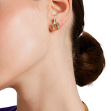 Retrouvai Magna Diamond Cuff Earrings