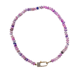 The Woods Short Pink Opal Necklace (trunk show)