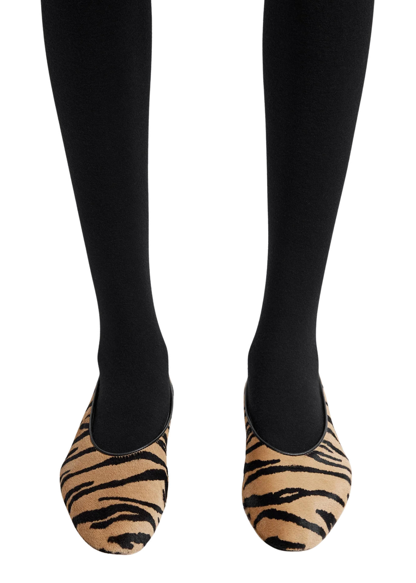 Toteme Slip Pony Hair Ballerinas