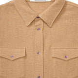 God's True Cashmere Bronze Shirt