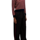 Rosie Assoulin Striped V-Neck Sweater