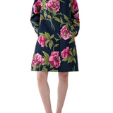 Carolina Herrera Collarless Cocoon Coat